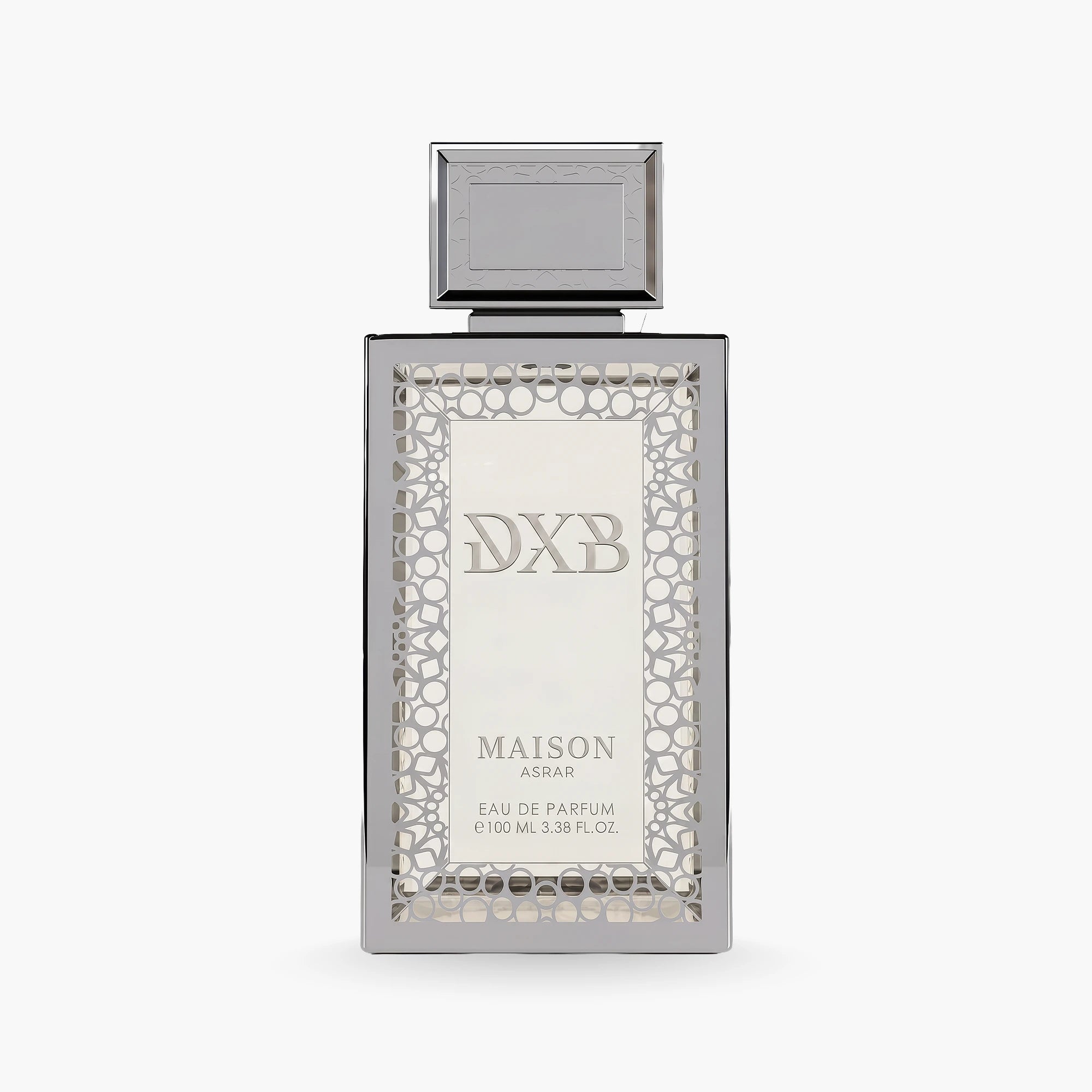 DXB perfume bottle